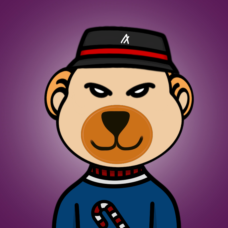 Weird Bear #636 NFT on Algorand