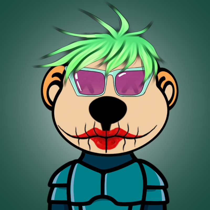 Weird Bear #637 NFT on Algorand