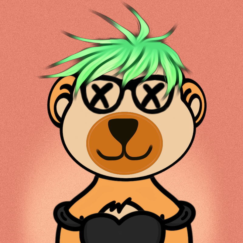 Weird Bear #644 NFT on Algorand