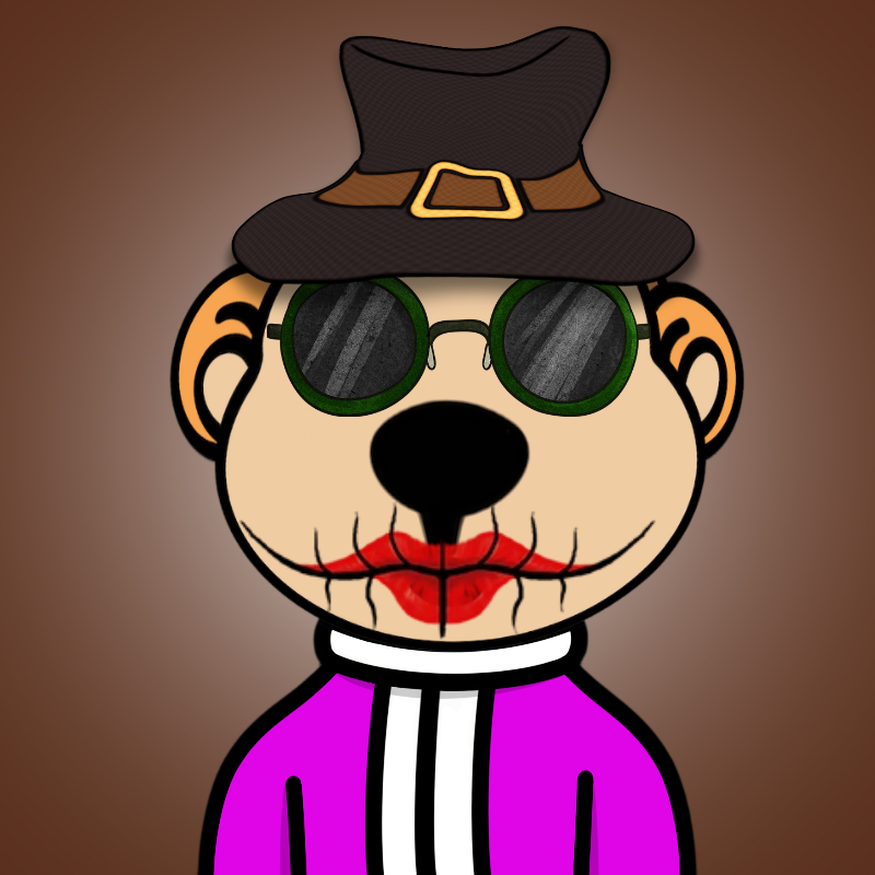 Weird Bear #647 NFT on Algorand