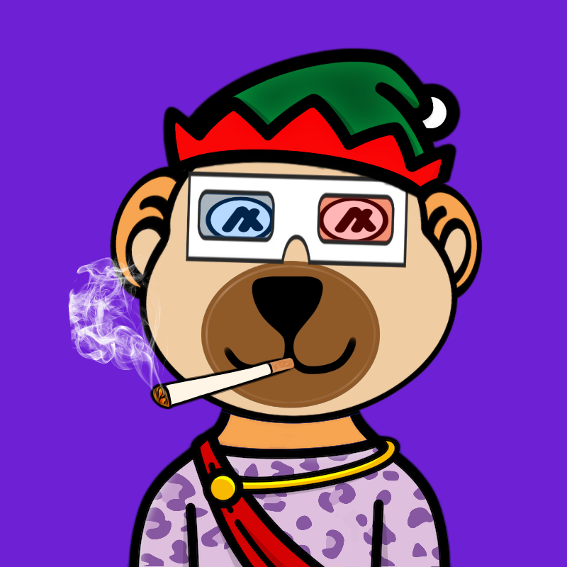 Weird Bear #649 NFT on Algorand