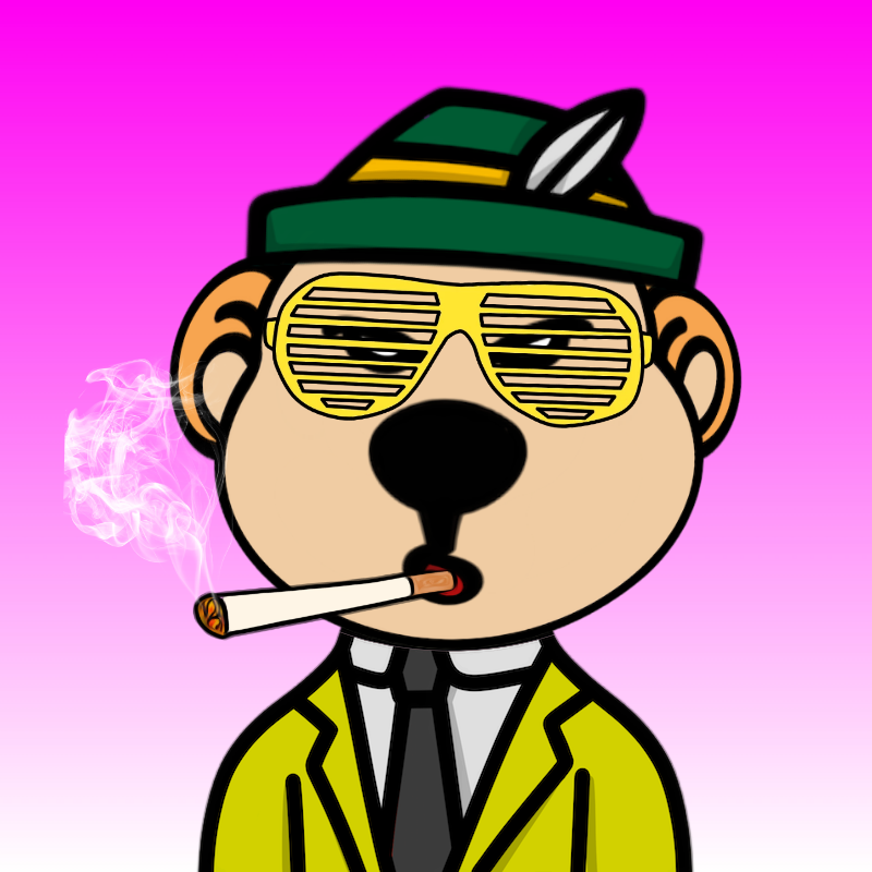 Weird Bear #654 NFT on Algorand