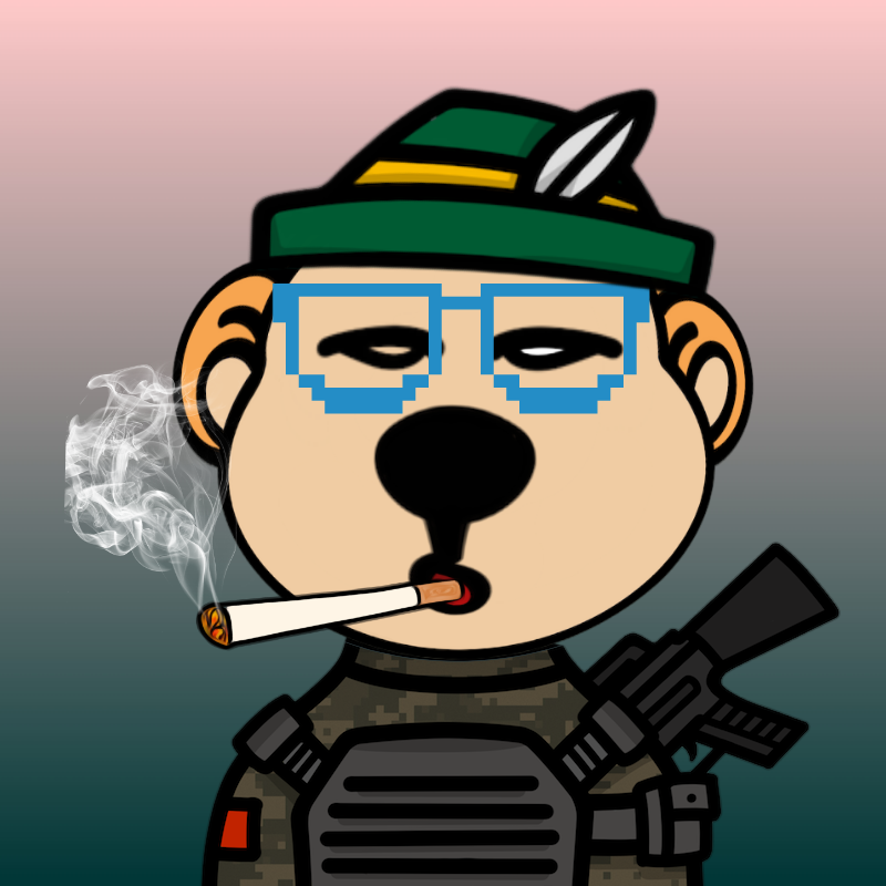 Weird Bear #655 NFT on Algorand