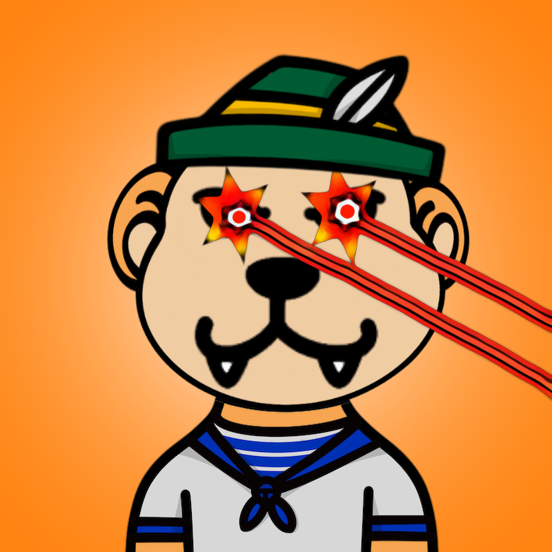 Weird Bear #665 NFT on Algorand