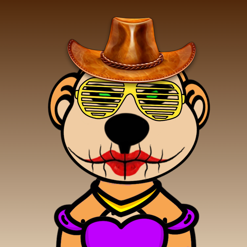 Weird Bear #680 NFT on Algorand