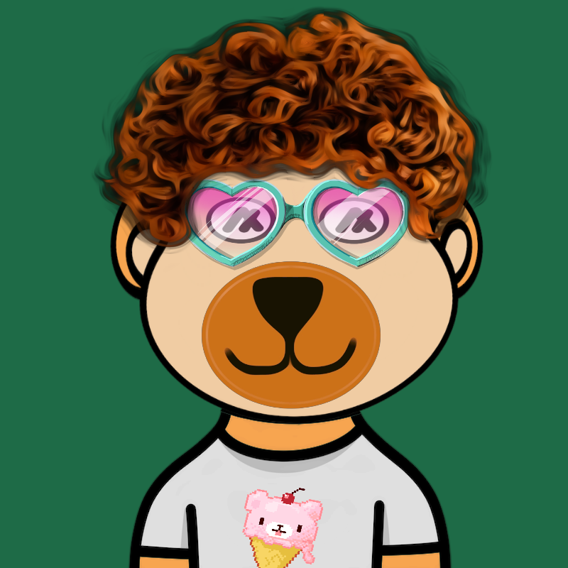 Weird Bear #684 NFT on Algorand