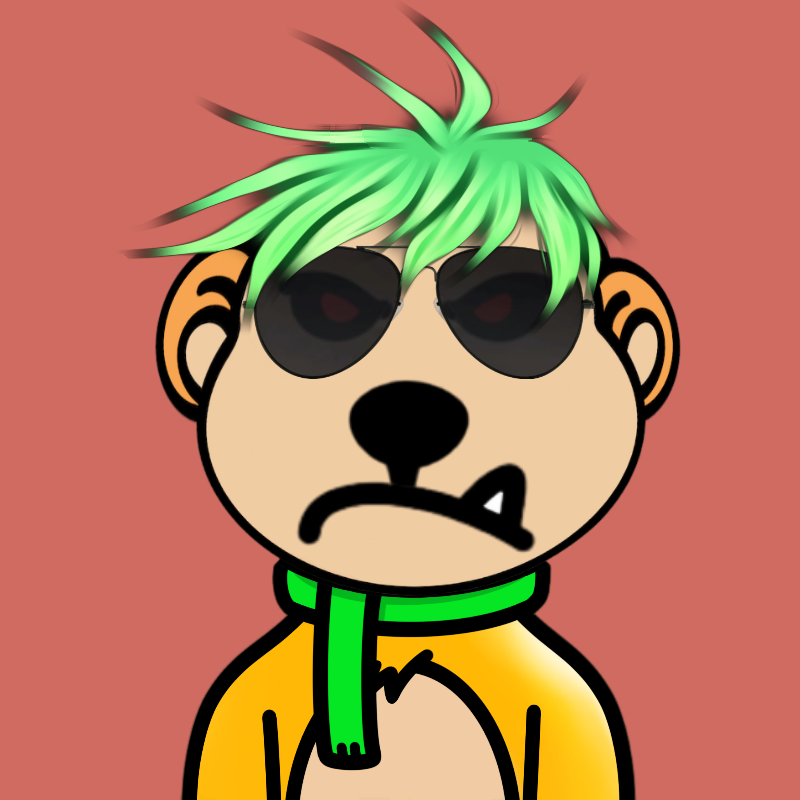 Weird Bear #697 NFT on Algorand