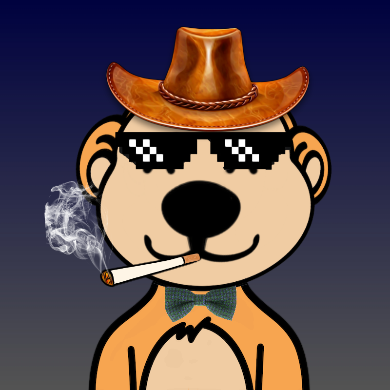 Weird Bear #698 NFT on Algorand