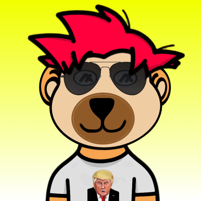 Weird Bear #714 NFT on Algorand