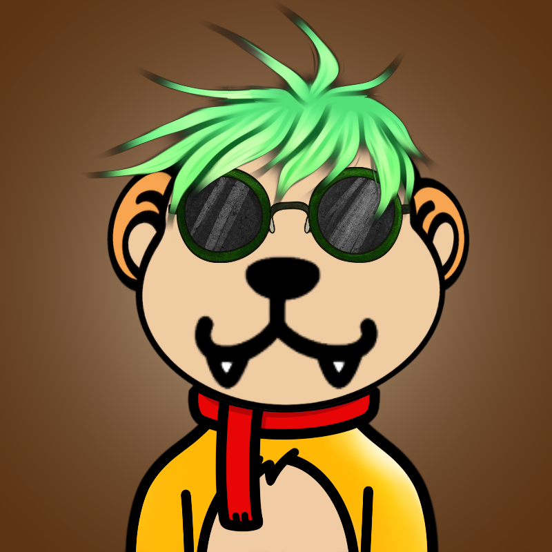 Weird Bear #715 NFT on Algorand