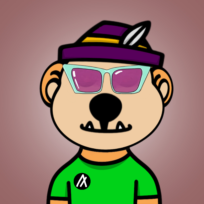 Weird Bear #736 NFT on Algorand