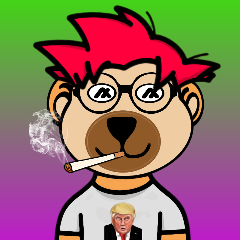 Weird Bear #742 NFT on Algorand