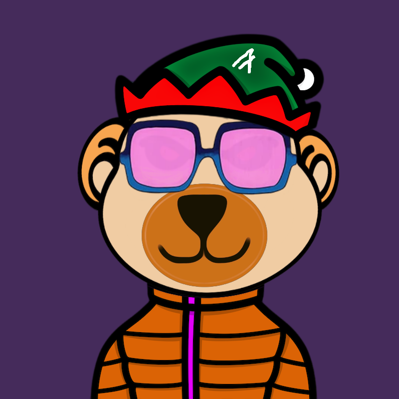 Weird Bear #80 NFT on Algorand