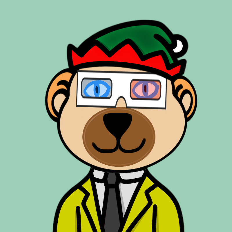 Weird Bear #801 NFT on Algorand
