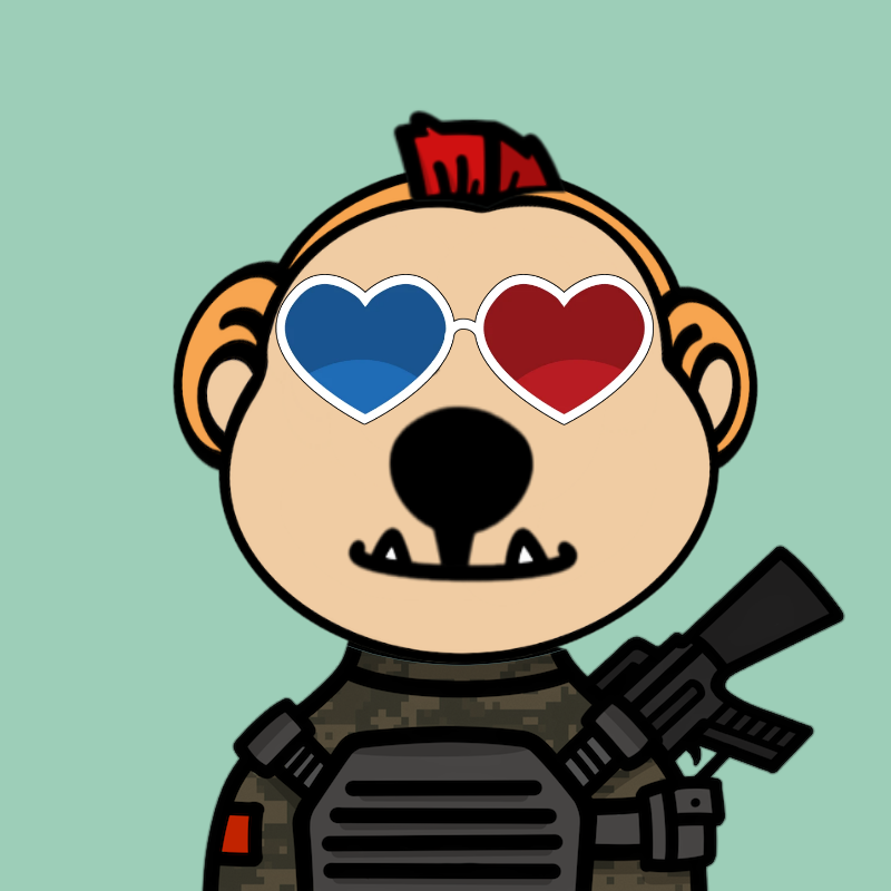 Weird Bear #802 NFT on Algorand