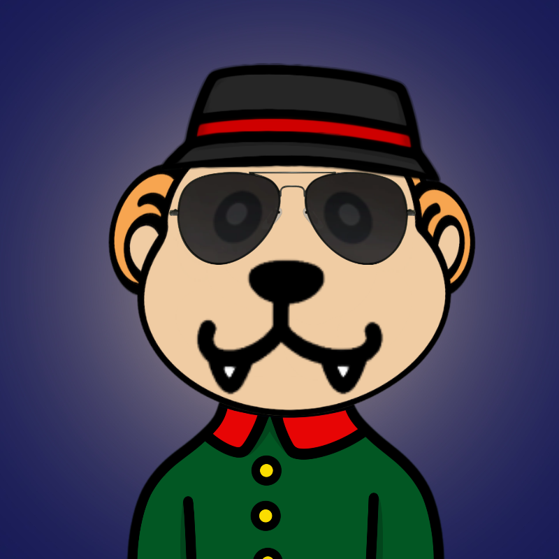 Weird Bear #823 NFT on Algorand