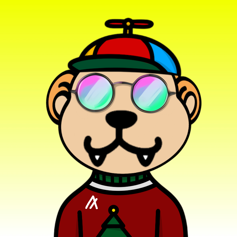 Weird Bear #826 NFT on Algorand