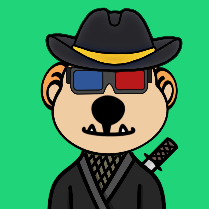 Weird Bear #829 NFT on Algorand