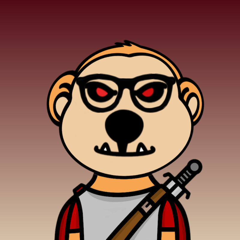 Weird Bear #833 NFT on Algorand