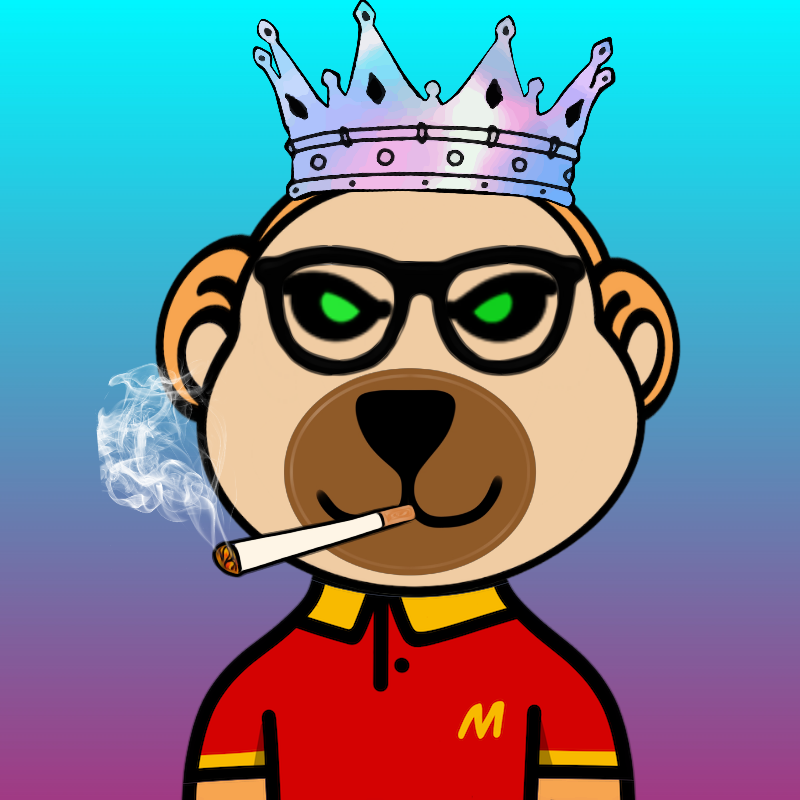 Weird Bear #841 NFT on Algorand