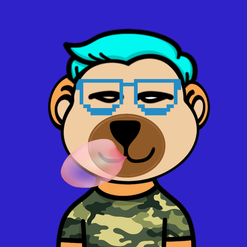 Weird Bear #846 NFT on Algorand