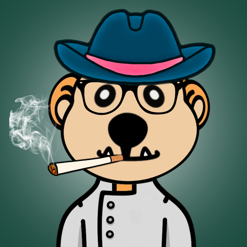 Weird Bear #858 NFT on Algorand