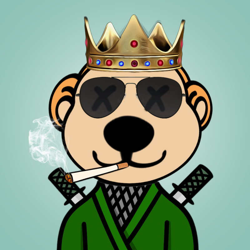 Weird Bear #863 NFT on Algorand