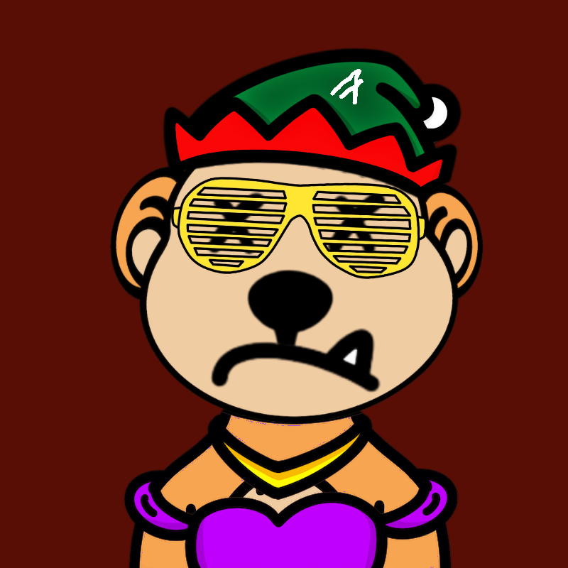 Weird Bear #865 NFT on Algorand