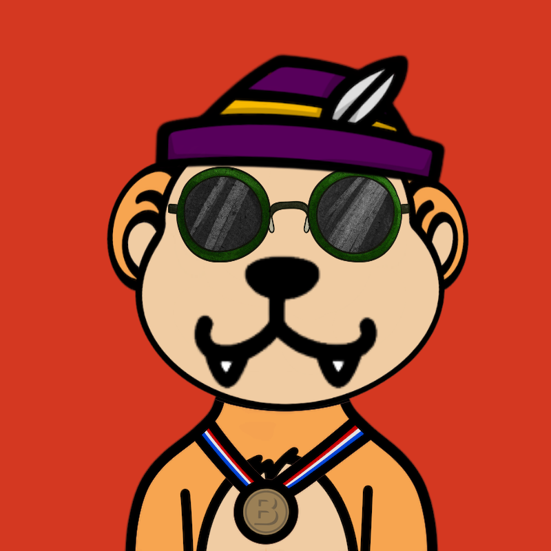 Weird Bear #87 NFT on Algorand