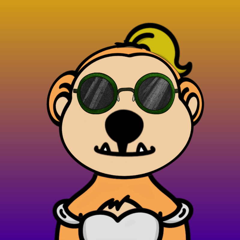 Weird Bear #871 NFT on Algorand