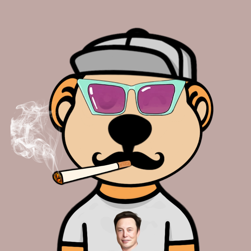 Weird Bear #876 NFT on Algorand