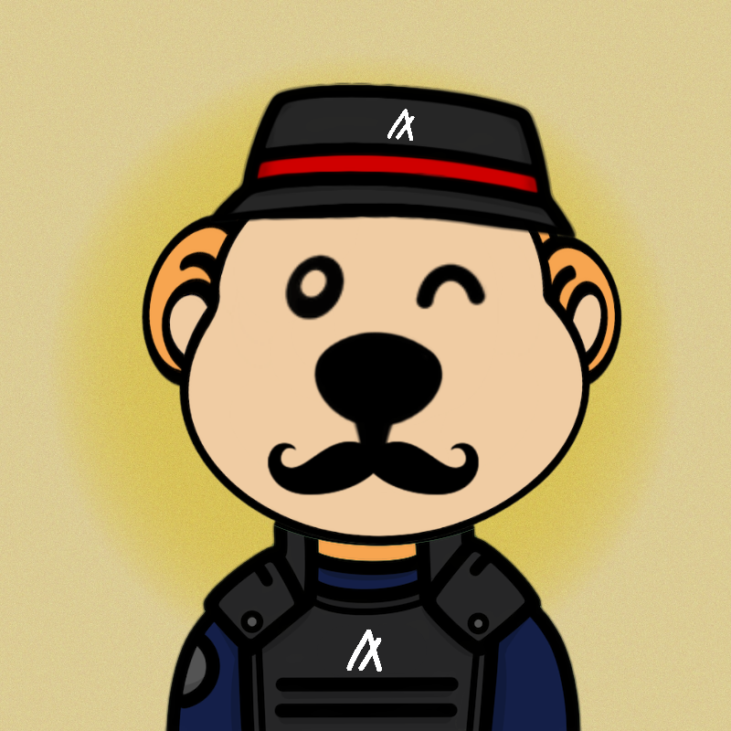 Weird Bear #896 NFT on Algorand