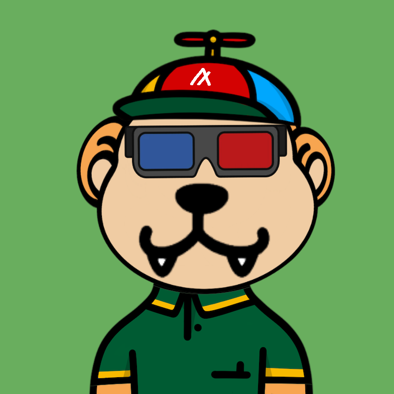 Weird Bear #908 NFT on Algorand