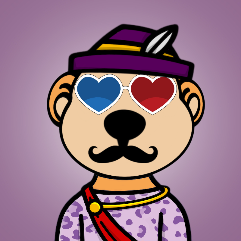 Weird Bear #913 NFT on Algorand