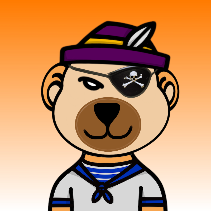 Weird Bear #917 NFT on Algorand