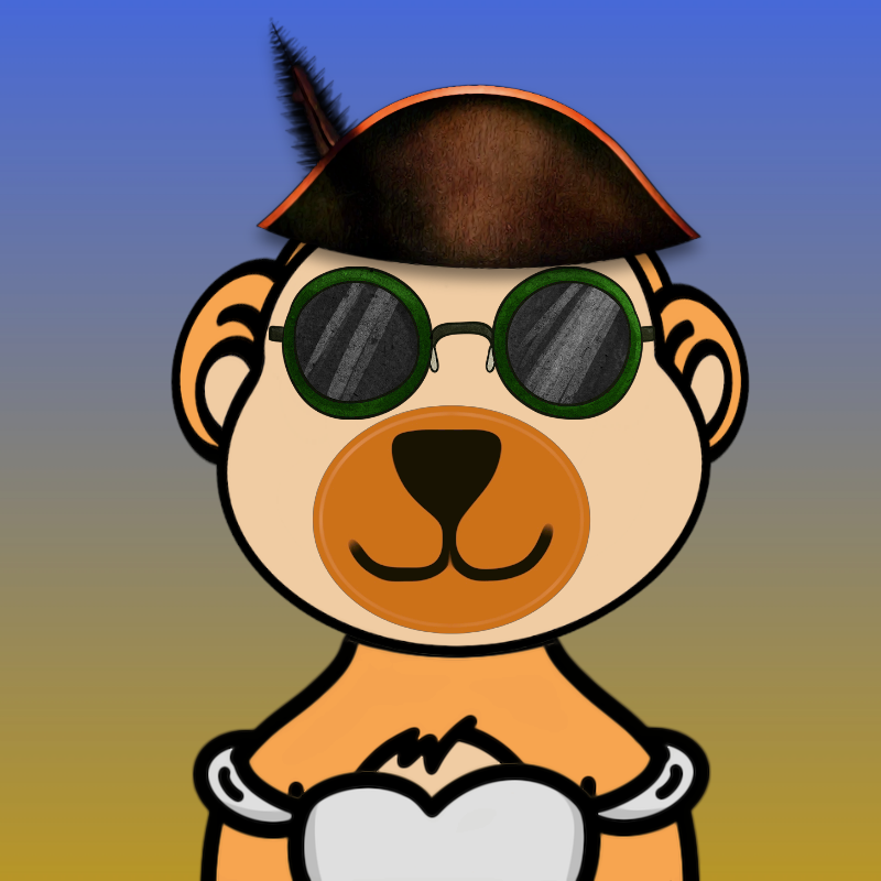 Weird Bear #922 NFT on Algorand