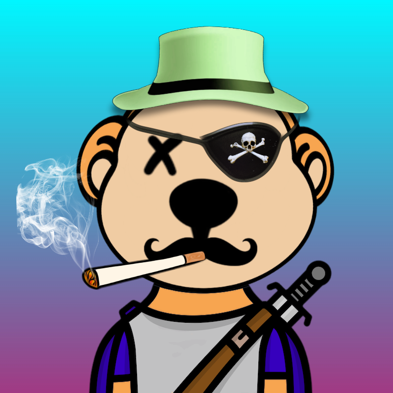 Weird Bear #923 NFT on Algorand