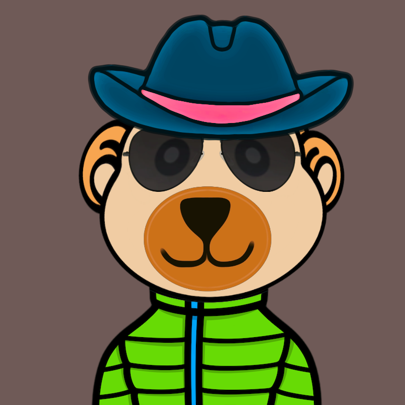 Weird Bear #924 NFT on Algorand