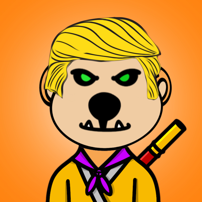 Weird Bear #942 NFT on Algorand