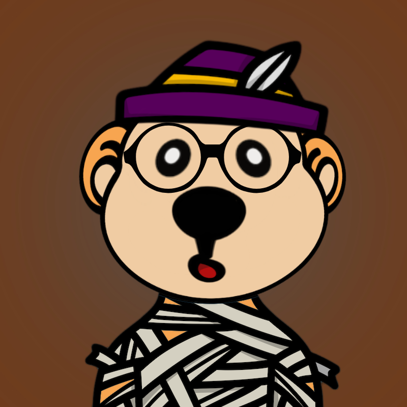 Weird Bear #98 NFT on Algorand