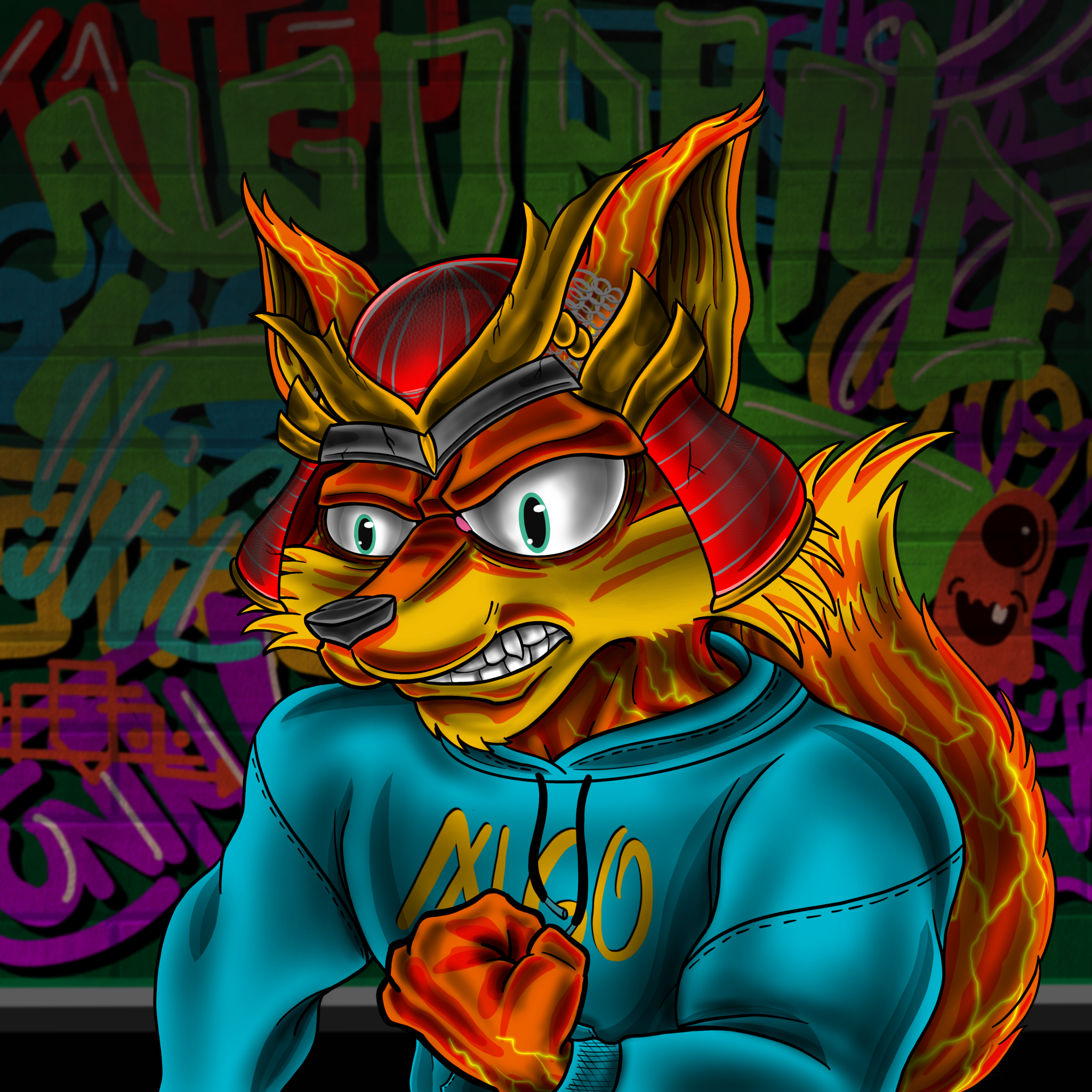 AlgoFoxCREW #77 NFT on Algorand