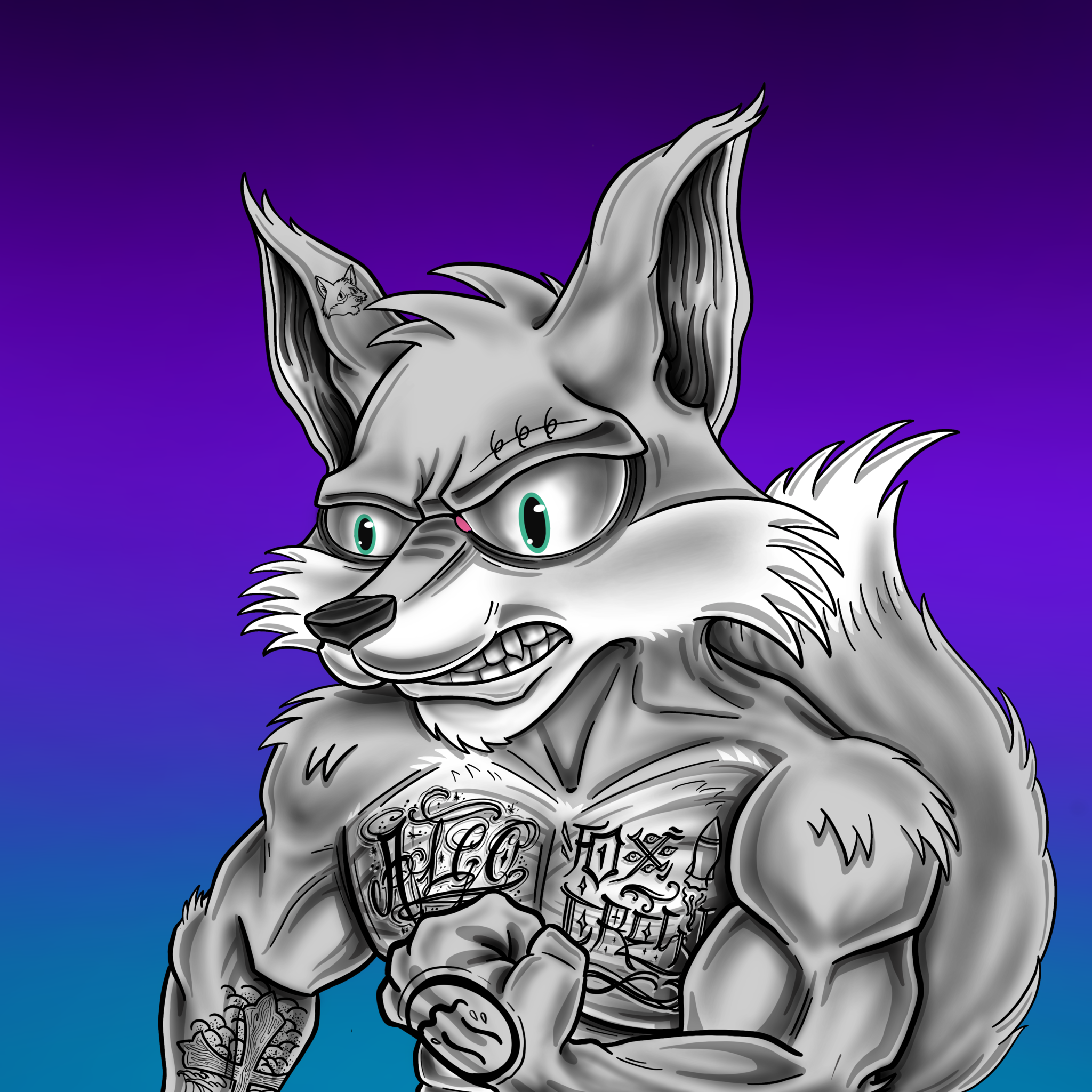 AlgoFoxCREW #487 NFT on Algorand