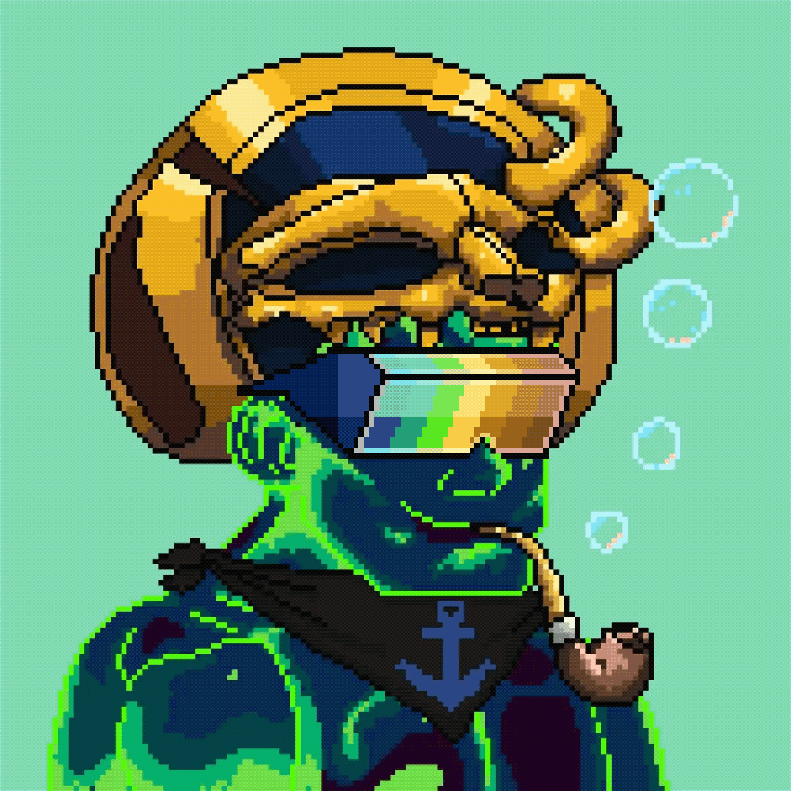 Depthfolk #1556 NFT on Algorand