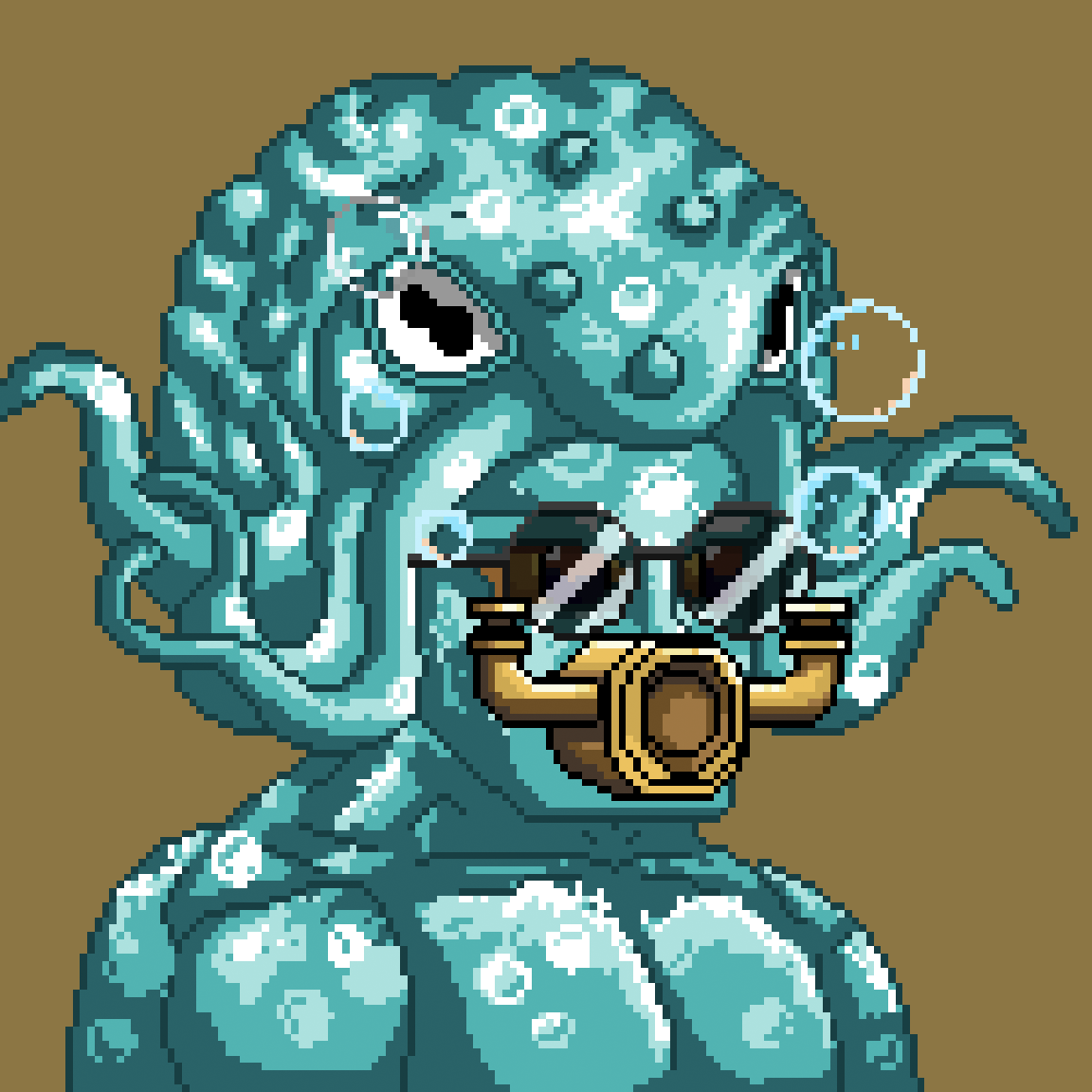 Depthfolk #909 NFT on Algorand