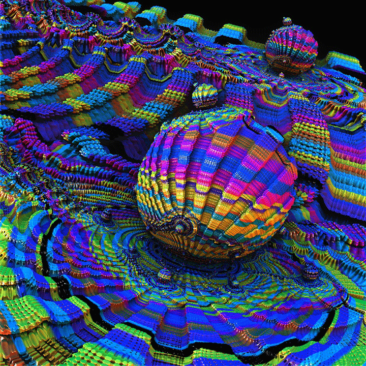 DRIFTING ON THE PSYCHEDELIC SEA NFT on Algorand