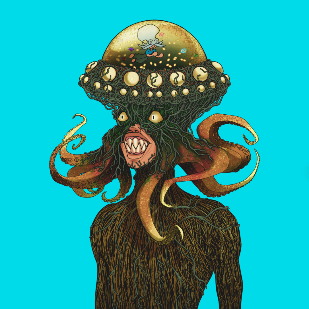 AlgOctopus 319 - Type II  NFT on Algorand