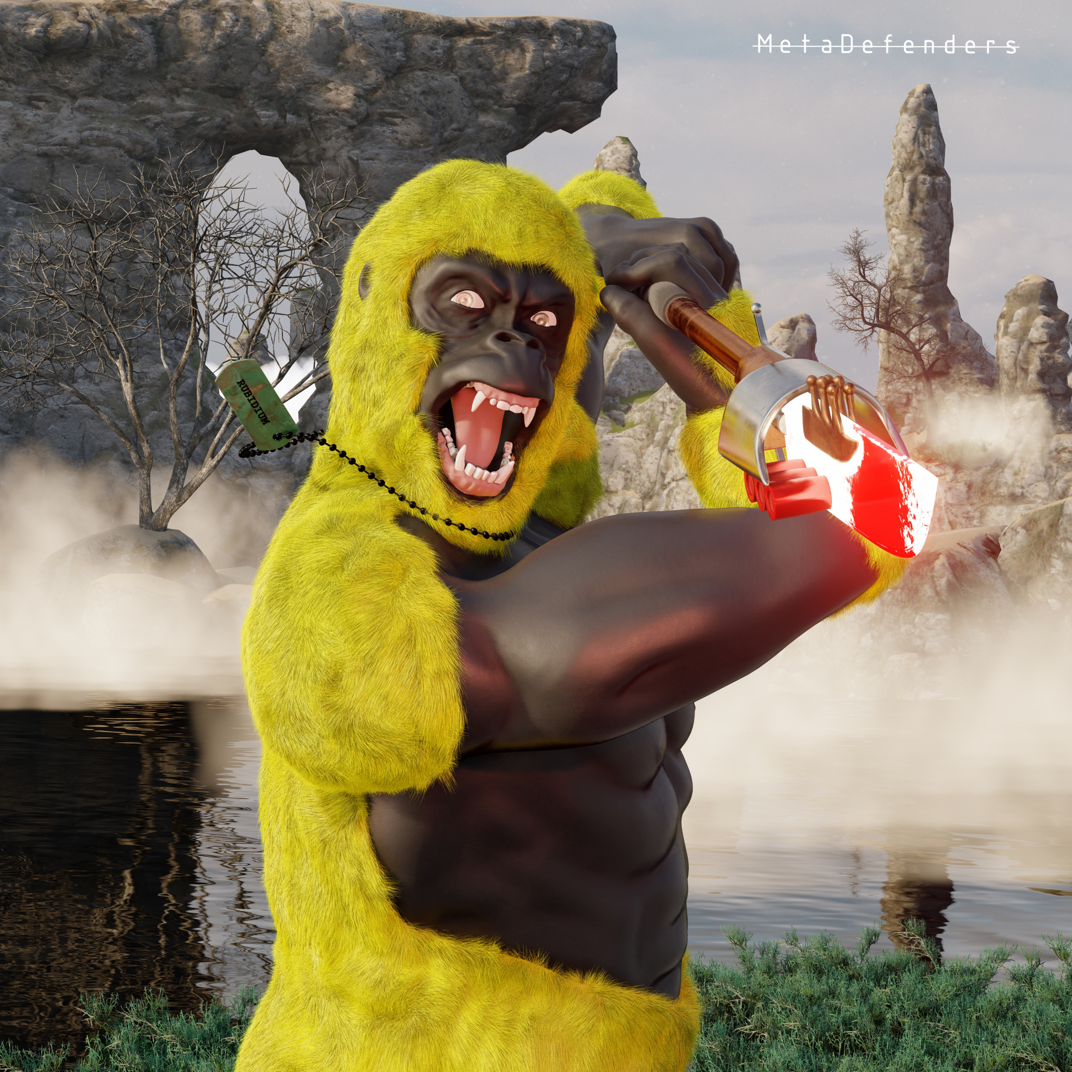 MetaDefender#89 NFT on Algorand