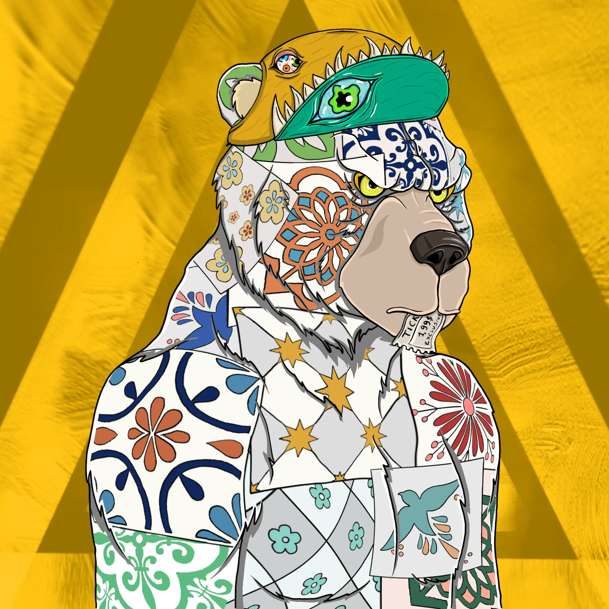 Mad Bears #1332 NFT on Algorand