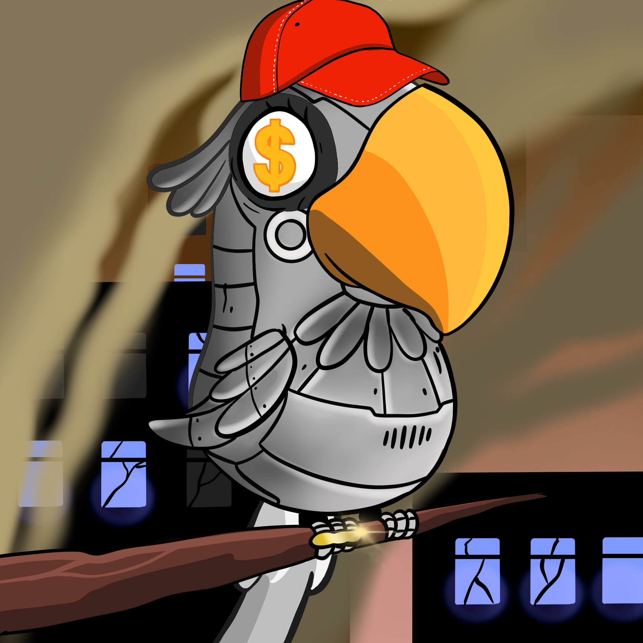 Ruffled Feathers #040 NFT on Algorand