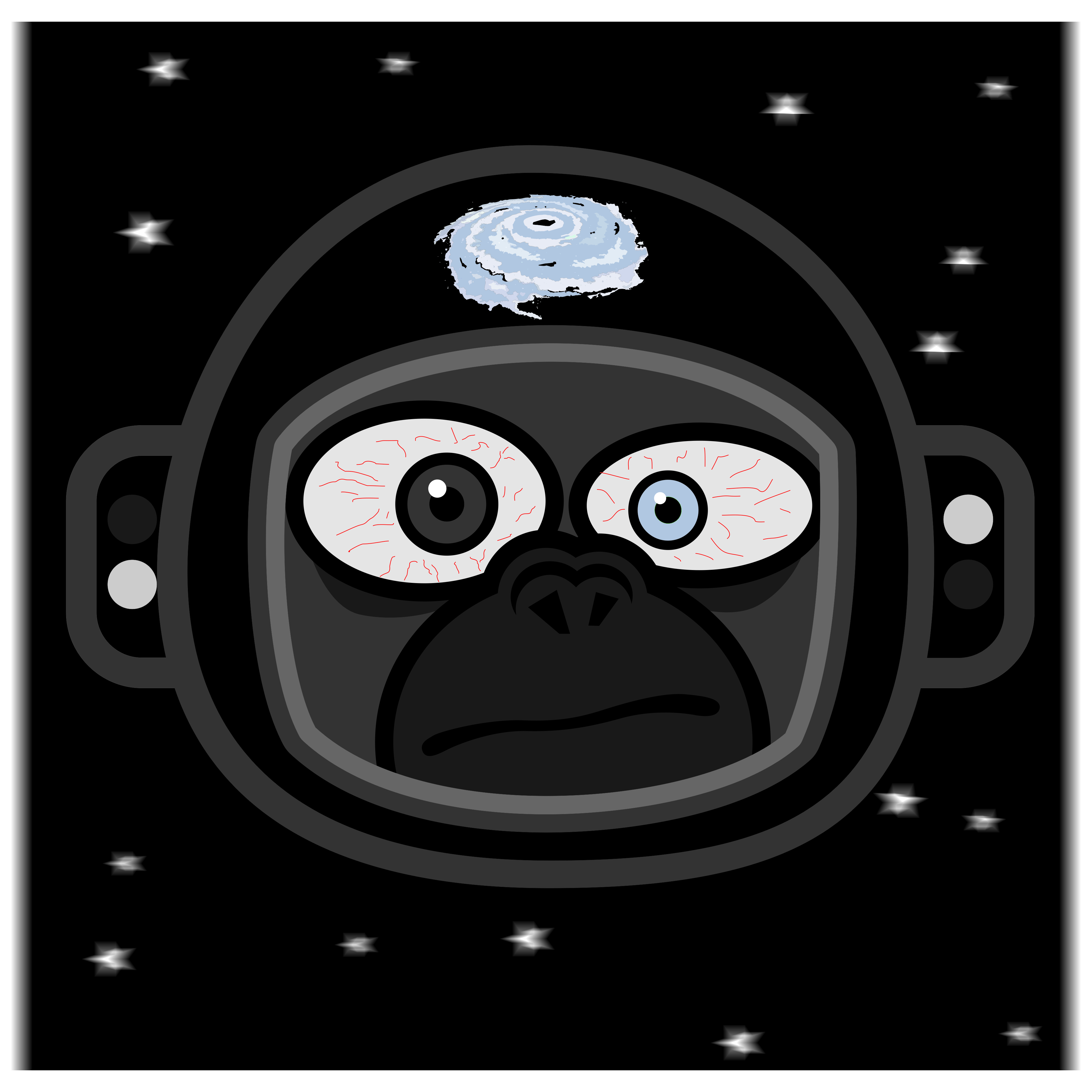 Special Space Monkey Galaxy NFT on Algorand